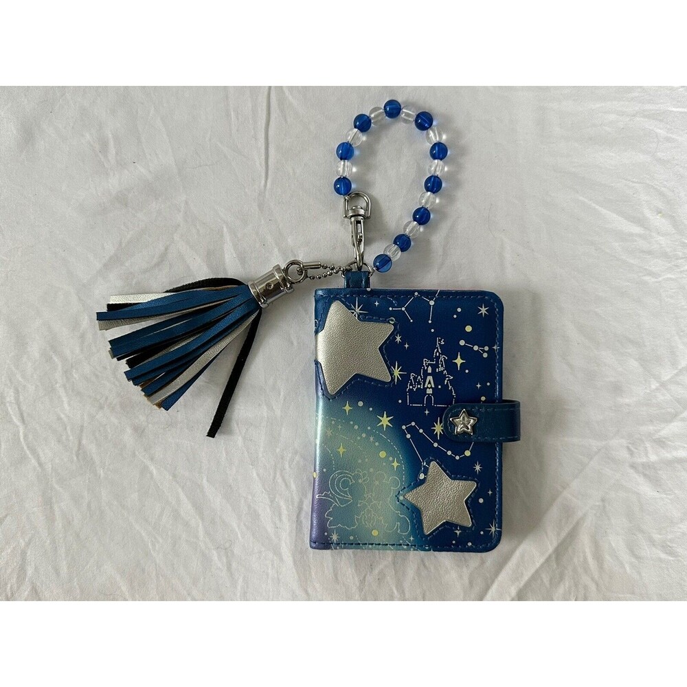 Tokyo Disney Resort Tanabata Limited Mickey Minnie Pass Case Card Holder